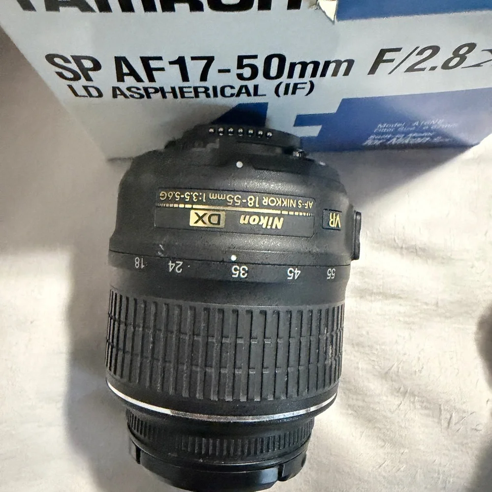 Tamron SP AF 17-50mm F/2.8 XR Lens Box